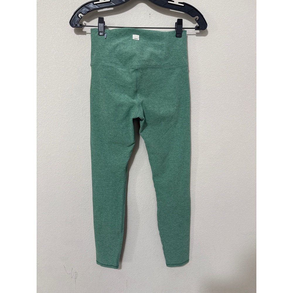 Vuori Clean Elevation Legging Womens S Creek Heather Green High Rise VW444